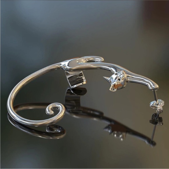 NEW "Puuurfect" Cat Wrap Earring - Picture 6 of 10